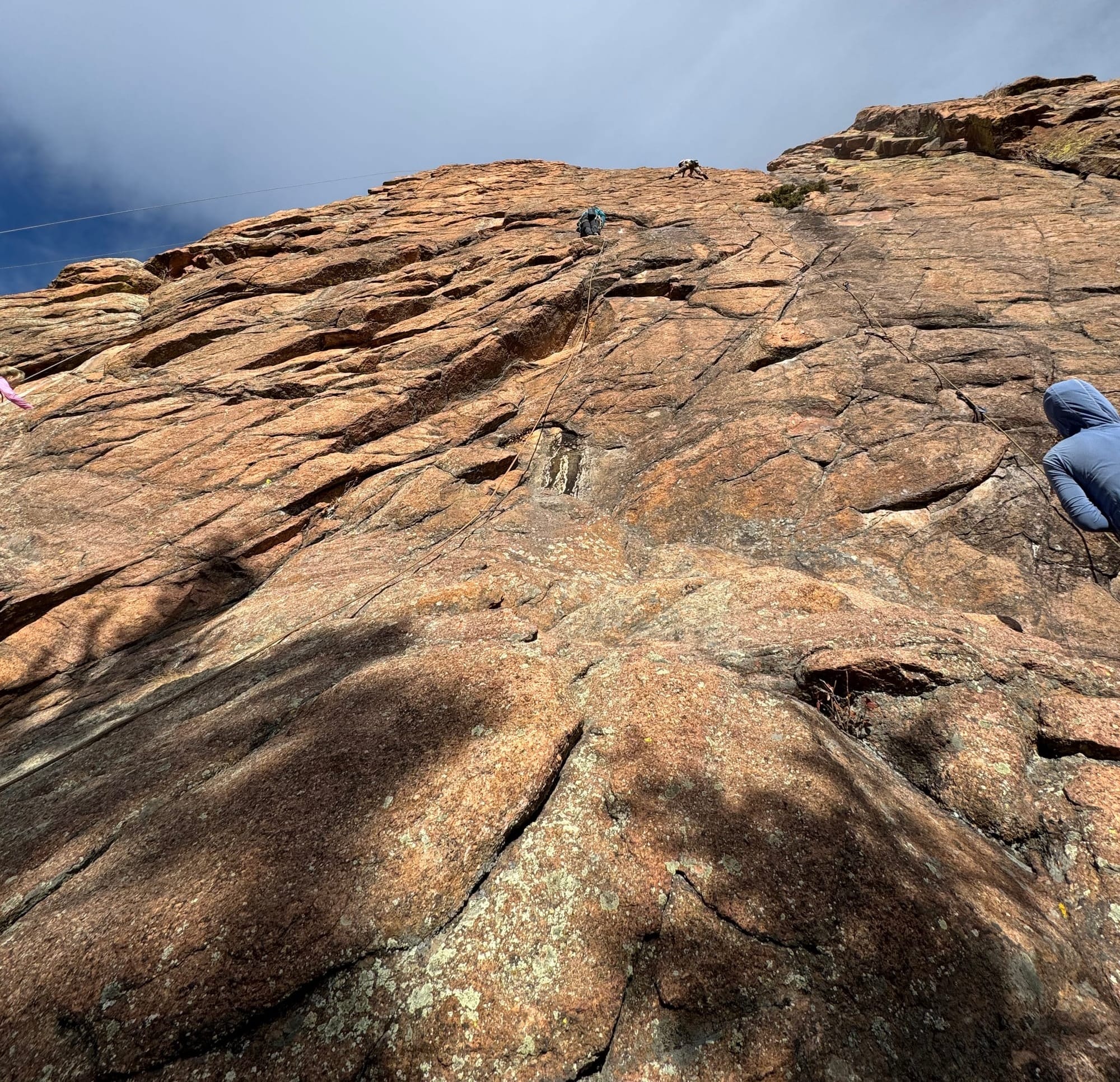 More climbers on the wall